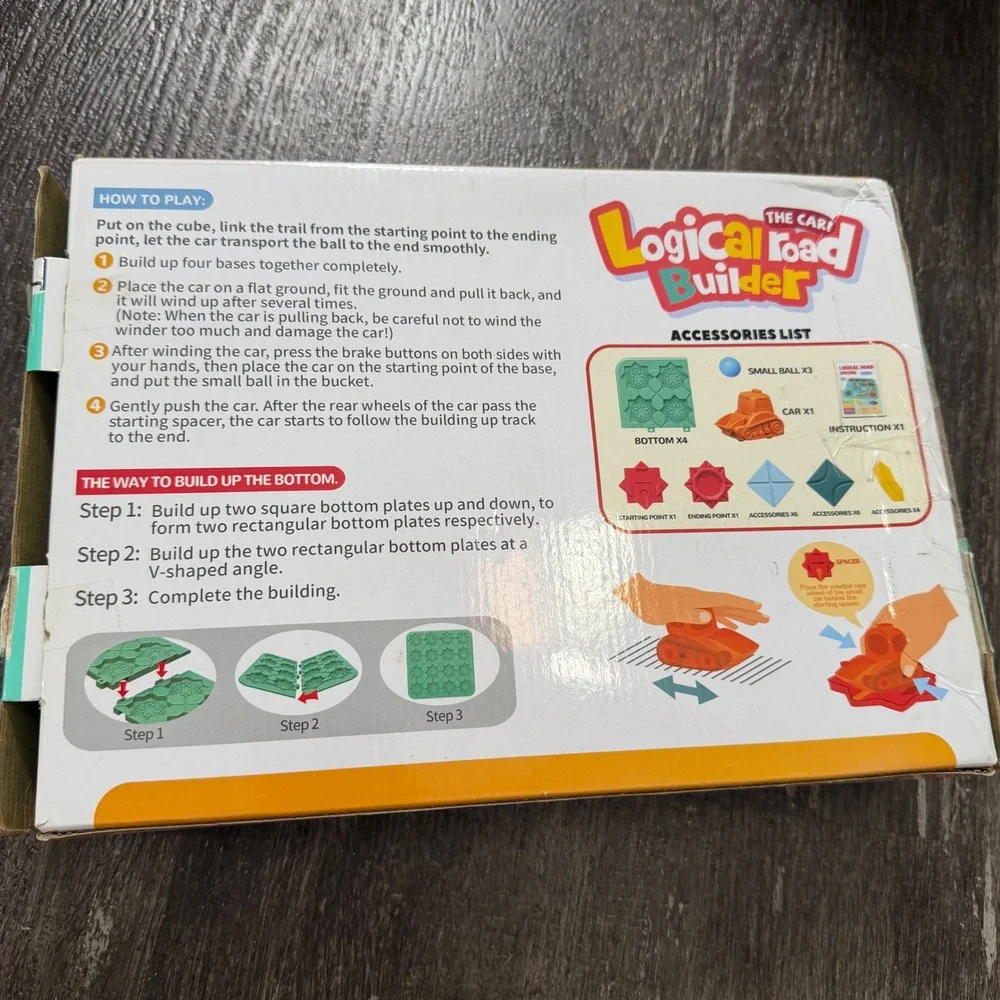 Logical Road Builder STEM Puzzle Game Kids Unisex 3+ Multicolor 118 Challenges